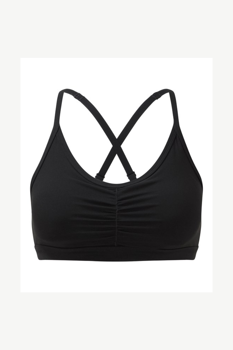 Ruched Sports Bra